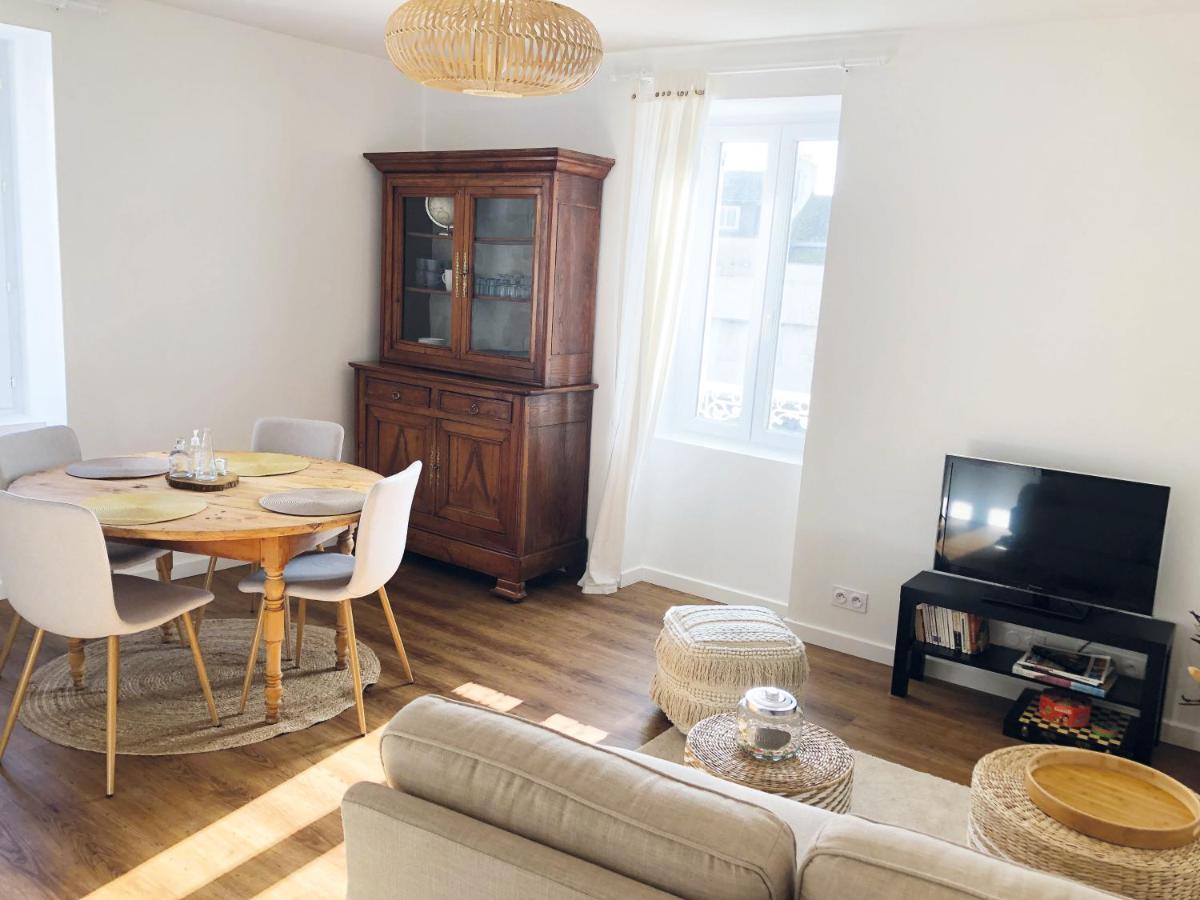 Chez Jeannette, Appartement Entre Centre Et Plages Concarneau Exterior foto
